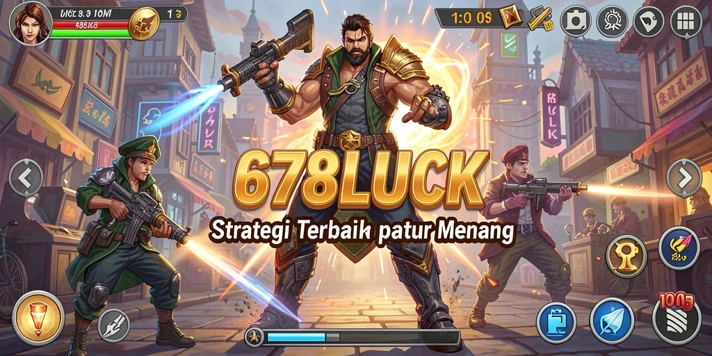 Tampilan gameplay 678LUCK yang mengagumkan dan strategis.