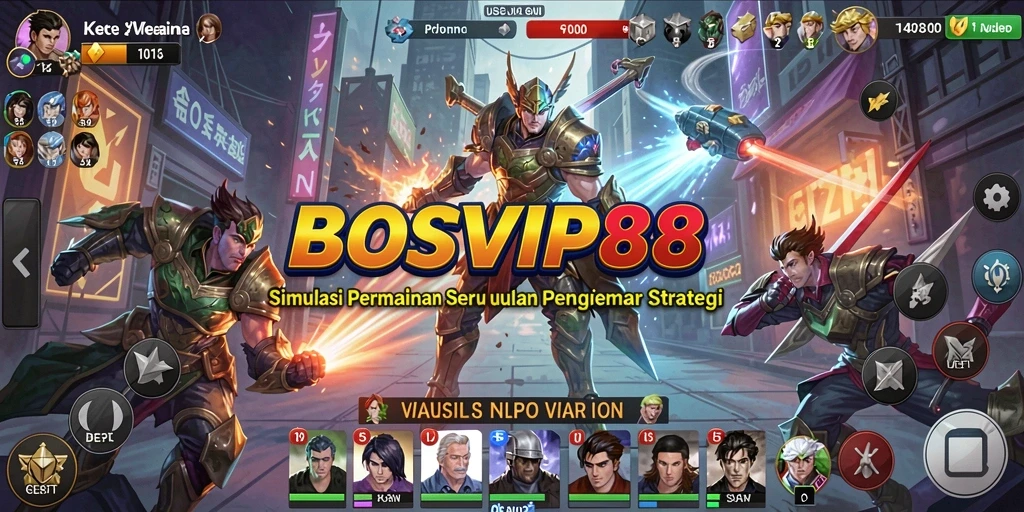 Tampilan screenshot BOSVIP88 menampilkan keseruan gameplay Simulation.