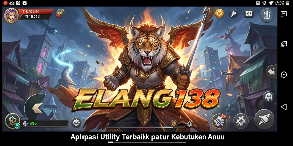 Tampilan antarmuka ELANG138 yang intuitif dan mudah digunakan.