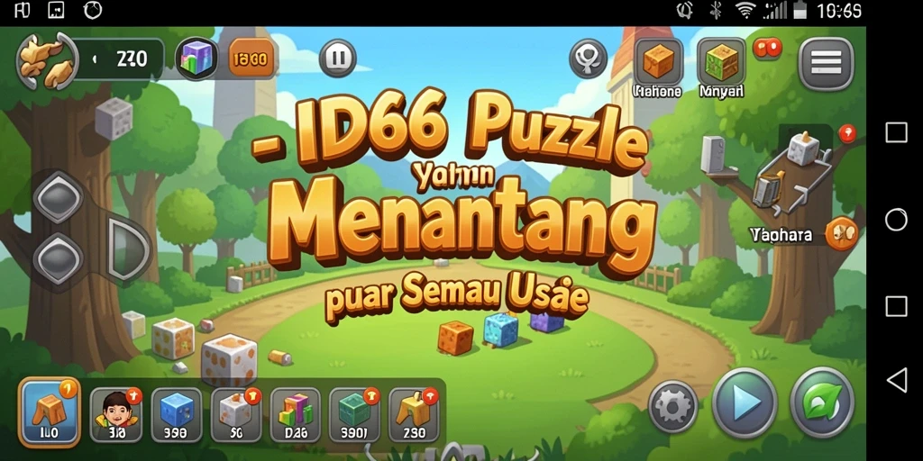 Tampilan gameplay ID66 menantang dengan puzzle yang menarik.