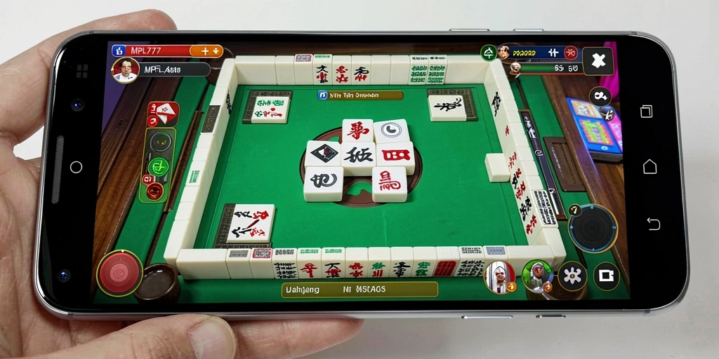 Screenshot gameplay MPL777 yang menunjukkan aksi permainan Mahjong yang seru.