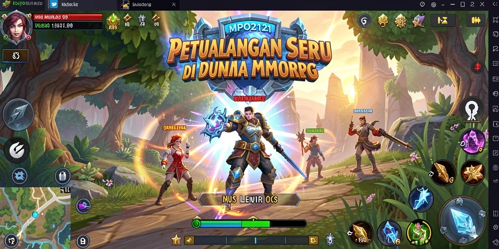 Tampilan menarik gameplay MPO2121 dalam dunia MMORPG.