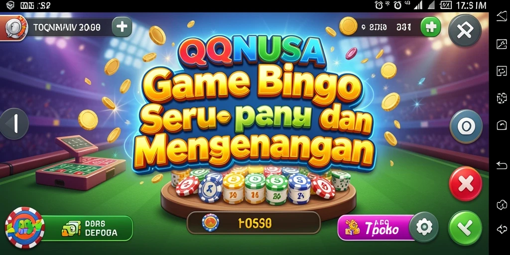 Tampilan gameplay seru di QQNUSA yang menampilkan momen kemenangan.