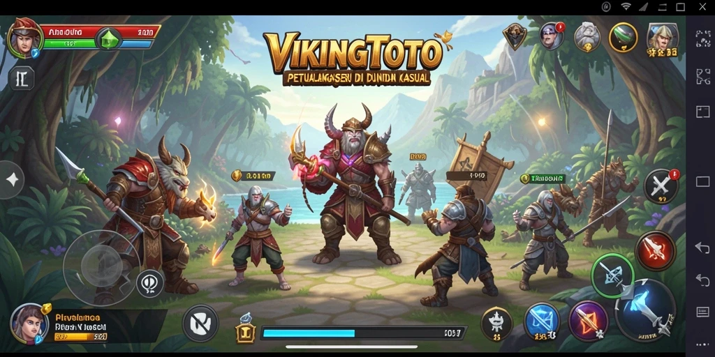 Tampilan menarik dari gameplay <strong>VIKINGTOTO</strong> yang menghibur dan menyenangkan.